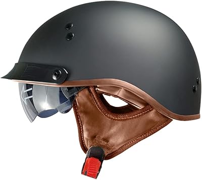 Motorcycle half with retractable interior sun and quick clearance loop dowry for men, women and adults, matt black.. Transform your shopping experience with DIAYTAR NIGERIA's vast product selection delivered at unbeatable prices.