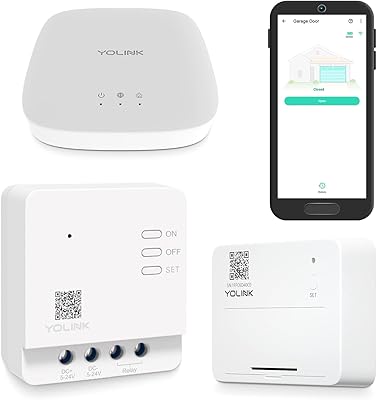 Intelligent garage door kit with YOLINK HUB Control application.. Experience the ease of one-stop shopping with DIAYTAR NIGERIA's diverse catalog and nationwide delivery.