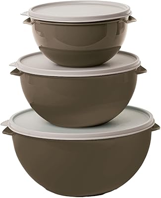 Plasvale set of Biovita colored plastic bowls with lids.. Your complete shopping solution, DIAYTAR NIGERIA offers extensive choice with competitive prices and delivery.