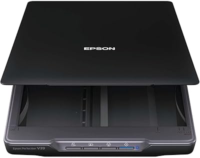 Scanner of Photos and Documents Epson Perfection V39 with Cloud Scan and Optical Resolution 4800, Black.. Elevate your shopping experience with DIAYTAR NIGERIA's vast catalog and budget-friendly options.