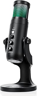 Shenzi Tech Microphone Capsters USB CONSEMBLY RVB game microphone for PC Mac PS5 PS4, anti-vibration plug and play with noise reduction for digital recorder Broadcast Home Studio.. DIAYTAR NIGERIA: Your trusted e-commerce partner with extensive product choices and affordable delivery.