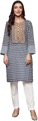Women's female female female woman Indian Pakistani evening dress relaxed desk outfit ready to wear summer oriental tropical together Kurti.. Discover why millions choose DIAYTAR for affordable online shopping with delivery in just 5-8 days.
