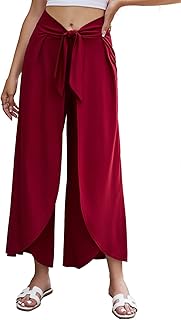 Decreeed Palazzo Palazo High Soft Wide Large Legs for Women with Tightening Cord on the front.. Your trusted shopping partner, DIAYTAR NIGERIA offers extensive selection with quick delivery options.