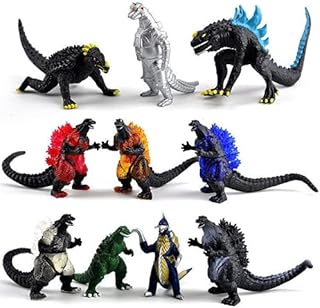 Set of figurines from the film Skidoo Godzilla, 10 pieces, 8 cm assembly toy.. Experience the convenience of one-stop shopping with DIAYTAR NIGERIA's diverse and affordable marketplace.