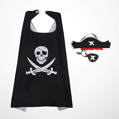 Halloween mask for Halloween/Birthday/Decoration/Role Playful Pirate Costume, Multicolore.. Experience shopping satisfaction with DIAYTAR NIGERIA's vast selection and nationwide delivery service.