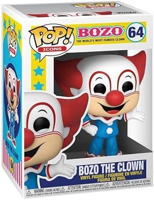 Funko 54465 Pop! Icons: Bozo vinyl figurine clown.. Discover thousands of products on DIAYTAR Nigeria with delivery between 5 to 8 days across the country.