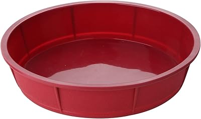 Round silicone cake mold Bergener bake a wish, 28 x 12 x 6.5 cm, red.. DIAYTAR NIGERIA delivers more than products - we deliver affordable solutions within the week.