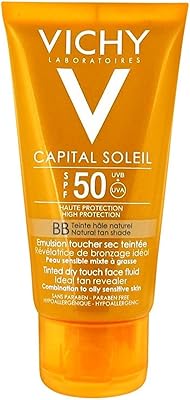 Vichy Ideal Mattifying Sun BB Fluid Dry Face SPF 50-50 ml.. Your go-to destination for affordable online shopping, DIAYTAR NIGERIA delivers in under 8 days.
