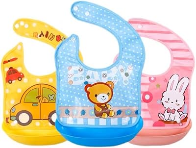 Alissa 4 rooms waterproof bibs for baby with food bunters for toddlers boys and girls (random colors), random, s.. DIAYTAR NIGERIA brings the marketplace experience online with affordable and reliable delivery service.