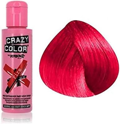 Temporary hair dye Crazy Color Red.. Experience the joy of convenient shopping with DIAYTAR NIGERIA's vast selection and quick delivery service.