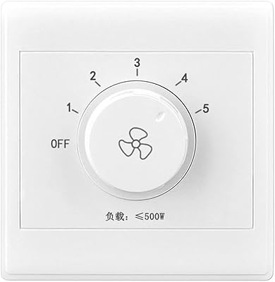 Electric ceiling fan of type 86 generic, universal governor controller, maximum speed regulation, fifth speed fan switch, white capacity type.. Your everyday shopping companion, DIAYTAR NIGERIA offers unbeatable value with nationwide delivery.