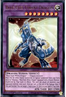 One Yugioh Singles Bach-en037 1st Ed Blue Eyes Tyrant Dragon Ultra Rare Card Battle of Chaos.. Shop smart with DIAYTAR NIGERIA's vast selection and enjoy affordable shipping in just 5-8 days.