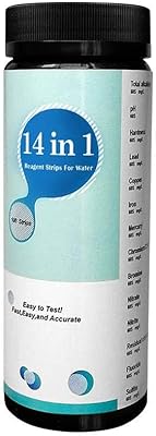 Water hardness test strips upgrade 14 in 1.. DIAYTAR NIGERIA: Where shopping meets satisfaction with affordable prices and prompt delivery services.