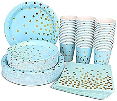 Home Blue Party Supplies 200 pieces of cardboard plates.. Your trusted e-commerce destination, DIAYTAR NIGERIA offers extensive variety with reliable shipping.