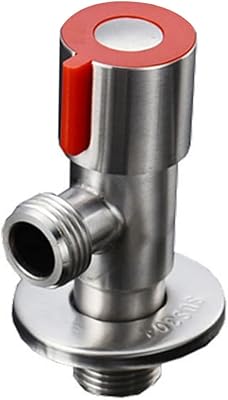 Bathroom stop valve, sink stop valve, bathroom corner valve, triangular valve switch, stop valve, red corner stop valve, corner cessation valve of domestic toilets.. Why wait? Get your order in 5–8 days with DIAYTAR Nigeria.