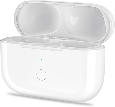 Replacement wireless loading box for AirPods PRO, integrated 660 mAh, pairing button for portable protection charger battery, without headphones (white).. No delays, no drama — just fast, affordable shopping with DIAYTAR Nigeria.