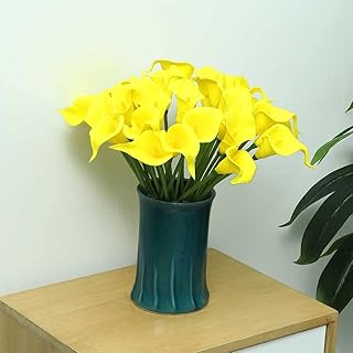 Set of 16 artificial Calla lilies to the real touch for decoration.. From big brands to everyday basics — DIAYTAR Nigeria has you covered.