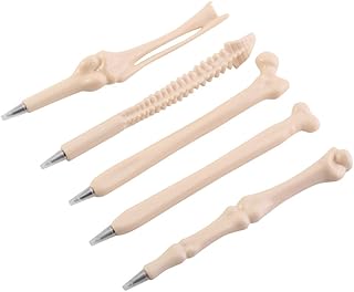 Set of creative bone -shaped ball pens, 5 rooms, school and office supplies, children's gift.. DIAYTAR NIGERIA transforms online retail with our affordable platform and dependable shipping service.