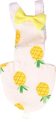 Washable and reusable jenny waterproof birds for parrots, pet supplies and calopsittes (pineapple, size xs).. DIAYTAR NIGERIA brings affordable shopping solutions to every corner of Nigeria in just 5-8 days.