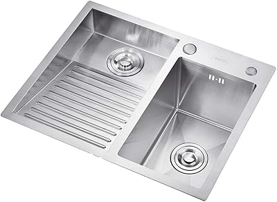 Kitchen Sink Pool Sink Home Balcony Steel Steel Slavbo with machine.. DIAYTAR NIGERIA: Putting quality products within reach of every Nigerian through our affordable marketplace.