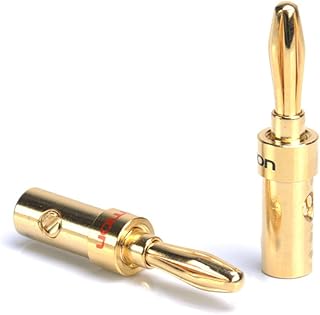 Specker connectors version 1 pair (2 rooms) hi-fi plated.. Your favorite brands are just a click away on DIAYTAR Nigeria.
