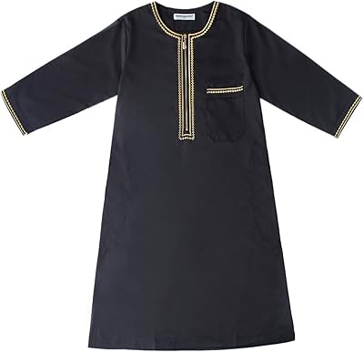 Abaya Saudi Thobe Design For Arab Muslim Boys Qandour in design.. DIAYTAR NIGERIA: Your one-stop e-commerce destination with affordable prices and nationwide delivery in 5-8 days.