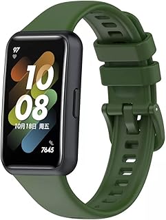 Silicone replacement bracelet compatible with Huawei Band 7, united watch bracelet.. Find more for less — only on DIAYTAR Nigeria.