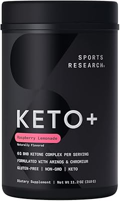 External supplement Sports Research Keto Plus (raspberry and lemon, 30 portions).. DIAYTAR NIGERIA: Where convenience meets affordability with delivery across Nigeria in under 8 days.