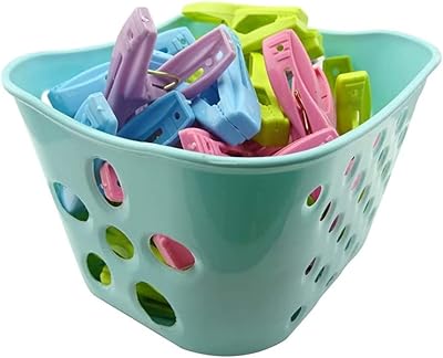 Set of plastic hanging pliers to hang clothes, socks and underwear, 20 pieces per package, multicolored.. Nigeria's most diverse e-commerce platform delivers quality and affordability to your doorstep in 5-8 days.