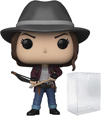 Pop Maggie Rhee figurine with aryl and vinyl arrow of the walking dead from Funko (assembly with protective case and compatible box), multicolored, 3.75 inch.. DIAYTAR NIGERIA: Where shopping dreams become reality with budget-friendly prices and prompt delivery.