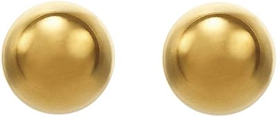 18 -carat gold ear drill, size 4mm, 4mm, yellow gold, without precious stones.. DIAYTAR NIGERIA makes quality accessible with low prices and reliable 5-8 day nationwide delivery.