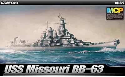 1: 700 USS Missouri Academy BB-63 plastic model kit.. Unlock access to a wide range of products with DIAYTAR NIGERIA's affordable e-commerce platform.