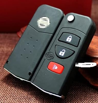 Foldable key cover 2+1 3 buttons for Nissan Infiniti Xterra Versa Pathfinder 2003 2004 2006 2006.. DIAYTAR NIGERIA: Your partner in affordable online shopping with reliable 5-8 day shipping nationwide.