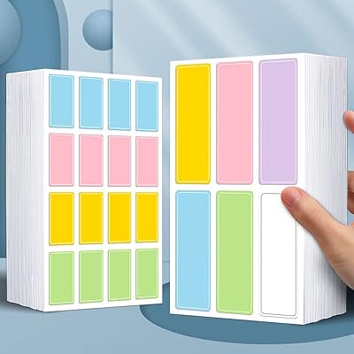 Self-adhesive GJT Colorful Self-Adhesive Immeable Labels for Schools of Essential Oil, Storage Containers, Biberons Cups (XL).. DIAYTAR NIGERIA connects Nigerians with quality products at affordable prices, delivered in 5-8 days nationwide.