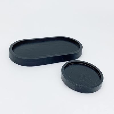 Concrete oval tray (black).. Nigeria's fastest-growing e-commerce site offers unbeatable prices and delivery within 8 days.