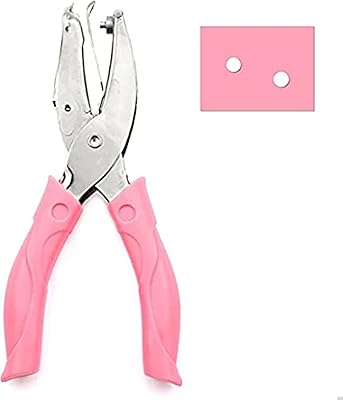 Kastwave 1/8 "paper perforator with pink handle (circle-1/8").. DIAYTAR NIGERIA: Your gateway to affordable shopping with thousands of products delivered nationwide.