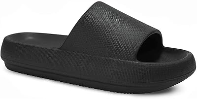 Cloud slippers for women and men | padded bathroom slippers | Super comfortable | thick padded, black, 38/39 eu sole.. Find everything you need at prices you'll love with DIAYTAR NIGERIA's comprehensive e-commerce platform.