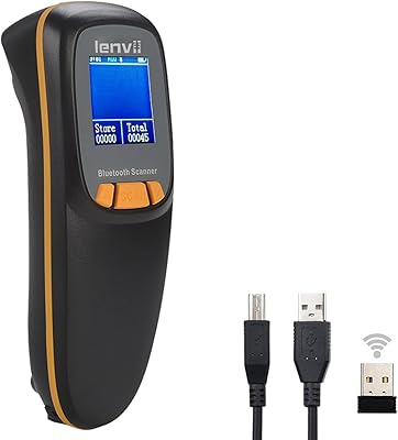 2D Bluetooth Linvi Wireless Bluetooth Bluetooth Bluetooth Bluetooth scan with LCD screen and bar codes player 4 in 1 (wireless/bluetooth/wired) R777.. DIAYTAR NIGERIA: Making online shopping accessible to all Nigerians with our affordable platform.