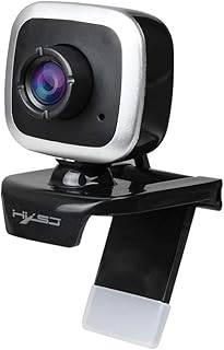 USB HSJ A849 480p webcam with sound absorption microphone for PC and laptop - Black and silver.. DIAYTAR Nigeria brings you closer to everything you need — fast delivery, low costs, and variety.