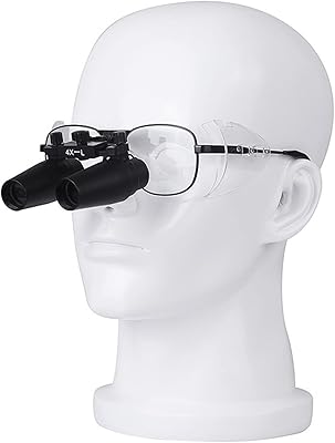4x dental magnifying glass, portable surgical binocular surgical glass for dentist.. Transform how you shop with DIAYTAR NIGERIA's vast selection and budget-friendly delivery options.