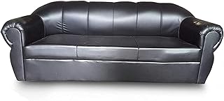 3 -seater living room sofa MO MP Furniture - Black Beauty.. DIAYTAR NIGERIA: Making quality products accessible to all Nigerians at affordable prices.