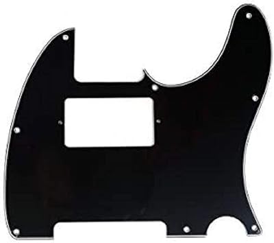 Pickguard For TELECASTER 8 -HOMBUCKER HH ENCLOSORS TELECAST MODE MODE MODEL OF US/Mexican Mexican Model, 3 Black PLIES.. DIAYTAR NIGERIA: Your trusted marketplace that combines variety, affordability and reliable shipping.