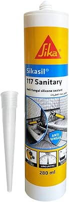 Sika Sikasil 117 for health seal, transparent material and weather resistant for health use, 280 ml cartridge.. DIAYTAR NIGERIA combines affordability, variety, and convenience with nationwide delivery services.