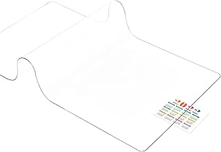 Transparent sub -mation on offices - 36 x 17 inches - Protector of transparent plastic office - writing carpet for office and house.. Shop with intention at DIAYTAR NIGERIA, offering thousands of products delivered nationwide in days.
