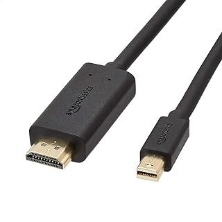 Amazonbasics Mini Displayport cable to HDMI, 1.83 m (6 feet).. Shop the smart way with DIAYTAR Nigeria — fast delivery, affordable everything.