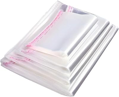 HOTO Large transparent cellophane bags, self-adhesive plastic bags in self-speculating polypropylene to pack gifts, clothes and small businesses 30x42 cm, 100 pieces.. Nigeria's most loved e-commerce platform delivers affordable shopping solutions to your doorstep.