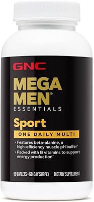 Daily multifunction capsules GNC Mega Men Essentials Sport One - 60 capsules.. DIAYTAR NIGERIA: Where shopping dreams come true with budget-friendly prices and nationwide shipping.