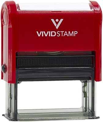 Auto-Ecorter rubber stamp., Red 9/16 "X 1-1/2" Middle.. DIAYTAR NIGERIA brings affordable shopping to your fingertips with reliable delivery in less than 8 days.