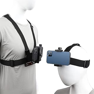 Mobile chest strap support kit for POV/video camcorders compatible with iPhone, Samsung, Gopro Hero 9 8 7 6 4 4 3 Akaso, Dji Osmo and Cameras of action.. Shop with purpose at DIAYTAR NIGERIA and receive your purchases at unbeatable prices within the week.
