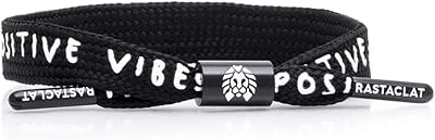 Simple lace rastacles bracelet for men and women by positive vibes, polyester.. Your ultimate shopping destination, DIAYTAR NIGERIA combines extensive selection with affordable shipping.